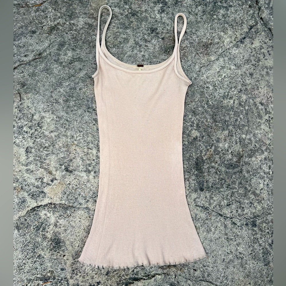 Free People Ribbed Tank Small